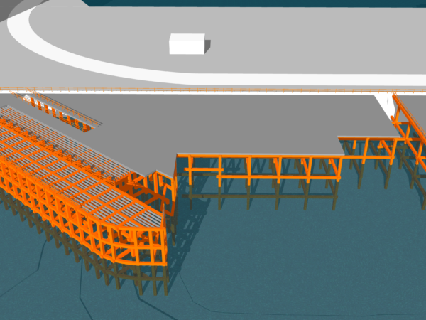 3d model of jetty