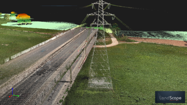 GS6 Overhead Line Survey for a Pipeline Corridor