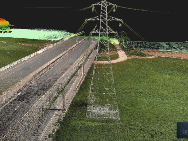 GS6 Overhead Line Survey for a Pipeline Corridor